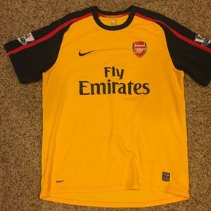 Arsenal Away Jersey 08/09 Theo Walcott